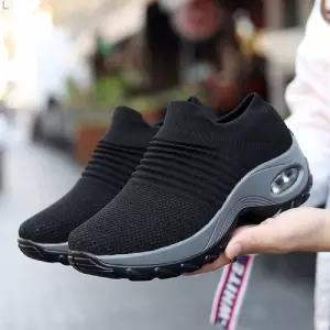 1컬러 여성 에어 슬립온 CC333 LK-N60N운동화 발편한화 스니커즈 밴딩 드온 여자온 가을온