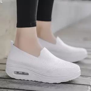 2컬러 여성 에어슬립온 CC137 LK-N57운동화 발편한화 스니커즈 슬립온 밴딩 드온 여자온 가을온