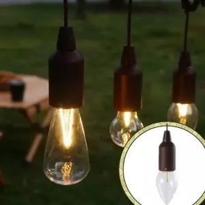 우드무늬 CAMPER 아웃도어 감성전구 1PCS 뾰족1PCS 뾰족