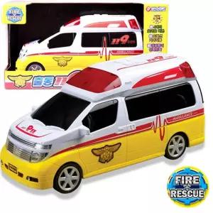 어린이날 남자 아이 조카 선물 구급대 자동차미니카 완구 장난감 놀이 남아 멜로디 구급차