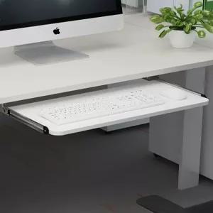 슬라이딩키보드선반 레일 슬라이딩 책상 수납 브라켓