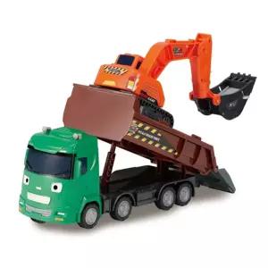 타요 메가 행크 중장비 트럭 포크레인 장난감 미니카 캐리어 역할놀이장난감