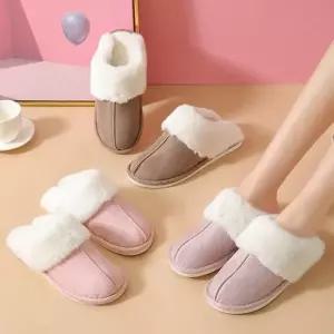 [라일리] Rly 쎄무양털슬리퍼 털실내화 겨울 남성 여성 사무실