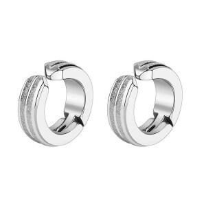 LOVFAS 상고대 귀걸이 이어커프 써지컬 모던스타일 원터치 선물추천 귀 안 뚫는