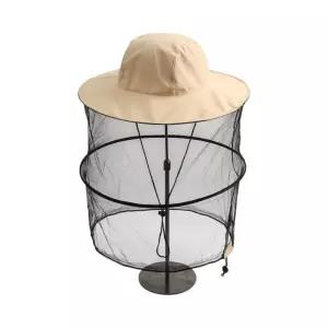 해충방지 모자 (크림) DK30농사 낚시 모기장 챙모자 벌초 작업용 등산 방충 여름 햇빛가리개