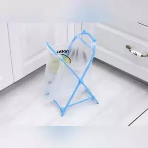 ( )접이식 간이 캠핑 야외 휴지통 고정대 쓰레기 봉투 걸이 비닐 봉지 고정 거치대 M10928