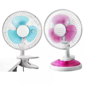 유로파크 08F 8형 집게 겸용 탁상용 소형 선풍기 용선풍기 여름