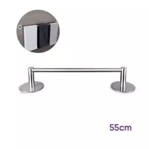 부착식 수건걸이 약55cm 거치대 선반 행거 스텐스테인리스 정리용품 다용도 리빙 화장실 욕실 무타공