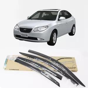 차량 환기 목적으로 설치하는 아반떼HD 도어바이저자동차선루프 썬루프 썬저 썬져 빗물받이 창문선 창문썬