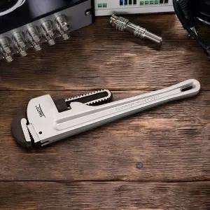 알루미늄파이프랜치 14 대형몽키스패너 바이스 수전세면대렌치 싱크대 공구 멀티 교체 렌찌 배관 미니 만능