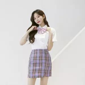 교복몰 포켓 반팔 셔츠 여자 화이트 블라우스 학생