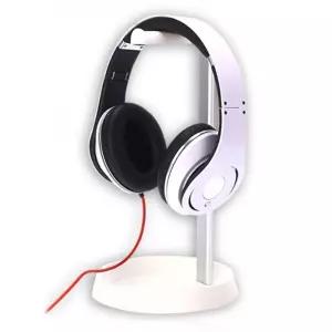 심플 수납형 헤드폰 거치대 화이트보관 보관대 스탠드 정리 정리대 걸이 헤드셋