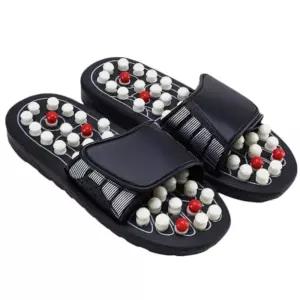 트위스트 지압 마사지 슬리퍼 쿠션 회전 스프링 사무실 실내화 발 안마 혈액순환거실화 신발 관리 용슬리퍼