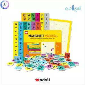 h17 아리그리 매스보드 숫자타일 MRMP-015학습용 블럭놀이 자석완구 재미있는 어린이날 남아 여아 교구