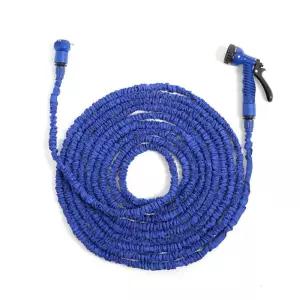 3배로 늘어나는 고압 매직호스(30M) (블루)물 세차 3늘어나는 분사건 분무기 작업용 분사기 정원 원예용
