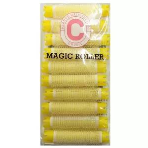 미용실 비용 부담 셀프 파마용 매직롯드 10P 옐로우 3호