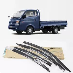 차량 환기 목적으로 설치하는 포터2 도어바이저빗물받이 자동차썬바이져 선바이져교체 썬바이저 몰딩 튜닝