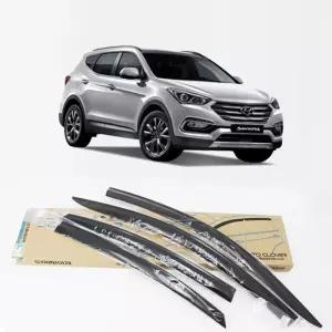 차량 환기 목적으로 설치 싼타페더프라임 도어바이저자동차선루프 썬저 창문선 창문썬 빗물막이 차단 바이