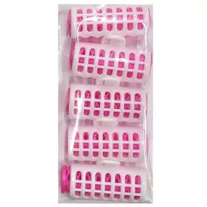 말아두기만 해도 살아나는 컬완성 집게 헤어롤 중 핑크