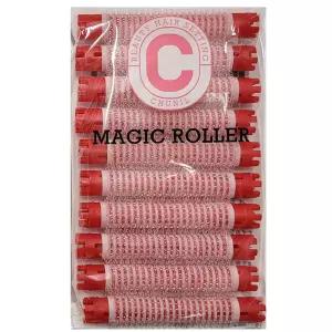 미용실 비용 부담 셀프 파마용 매직롯드 10P 레드