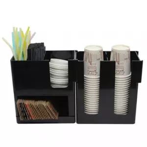 테이크아웃 디스펜서 5구(분리형)빨대 용스펜서 정리대 수납대 업소용 가게리 컵홀더 스펜서 용품 컵리 종