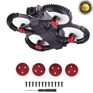 4pcs 보호 커버 모터 하단 DJI 아바타 2 드론 액세서리에 대 한 방진 Anti-Wear 금속 패드