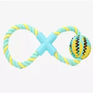 OH 팔자형 터그 강아지 장난감반려동물 애완 실내 반려견 개장난감 애견그 그장난감 고양이 실외