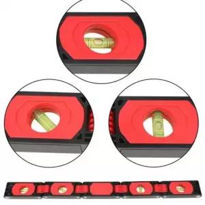 ( )코너 수평자 정밀 다기능 수평계 측정 수평대 접이식 5단