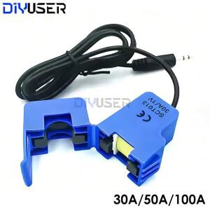 SCT-013-030 분할형 전류 센서 30A 50A 100A AC 비침습형 가정용 에너지 모니터  ESP32용