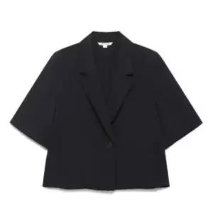 [롯데백화점]나이스클랍 반소매 자수 크롭 자켓N252MWJ504