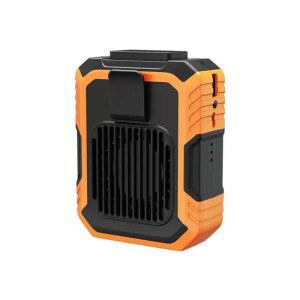 휴대용 걸이식 이동식에어컨 냉풍 허리 에어컨 냉방 오렌지 충전식 허리팬