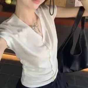 가디건 아우터 2색 반팔 여름 캡소매 여자 얇은 니트