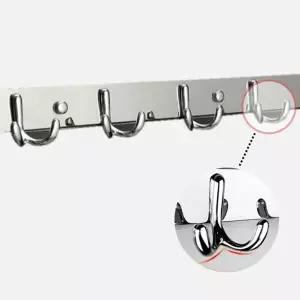 디자인후크 YDN016M1 3후크 실버 후크 다용도 벽걸이 스텐레스