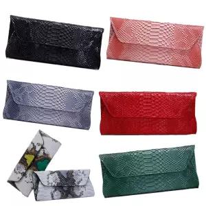 여성 클러치 스네이크 장지갑 손클러치 미니 가방 소지품 클러치백