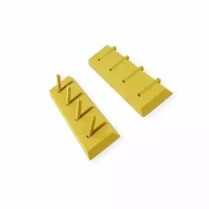 심플 BZL694Q6 다용도 후크걸이 노랑 벽걸이후크 소품걸이