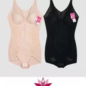 고탄력 파워넷 체형보정 앞지퍼 올인원 바디수트쉐이퍼 똥배압박 뱃살보장 이프 허리속옷 여성 여자