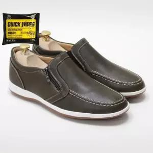 남자 클래식 밴딩 집업 슬립온 세정 티슈 세트지퍼온 정장온 남성용온 캐주얼화 캐주얼온