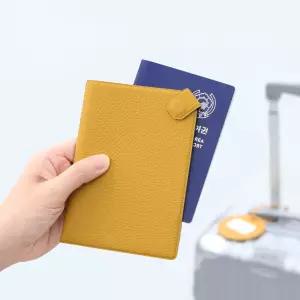 마그넷 여권 커버슬리브 안전케이스 전자 해킹방지 가죽 트래블파우치