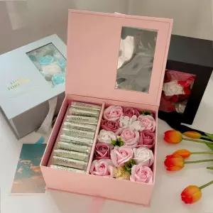 [원삼안전] 비누꽃 어버이날 용돈박스 부모님 선물 이벤트 카네이션 어버이날선물 (본품)