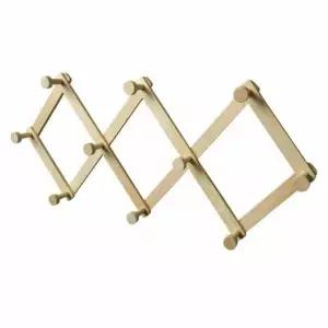 자바라 ILC595E9 나무 옷걸이 벽부착후크 벽걸이행거 벽고리