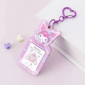 쿠로미 포카 홀더 아크릴 키링포토카드케이스 앨범 산리오 키링