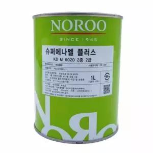 슈퍼에나멜 플러스 적색 1L 외벽페인트 건물도장재 도료 시공 페인트칠 도색 아파트 외부