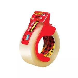 스카치 포장용 테이프 강력 3615R 100m 48mmx100m넓은 택배 테잎 쇼핑몰 업소용 사무실 디스펜서박스 용이