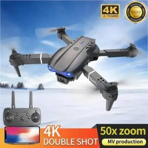 E99Pro RC 드론 4K Professinal 1080P 광각 HD 카메라 접이식 헬리콥터 WIFI FPV 높이 선물 장난감 보유