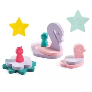 큐트 목욕놀이 입체 조립 블록 (페어리폰드)유아완구 아기 장난감