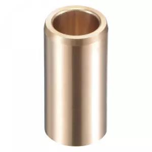 uxcell 슬리브 베어링 10mm 보어 14mm OD 30mm 길이 주조 황동 자체 윤활 부싱