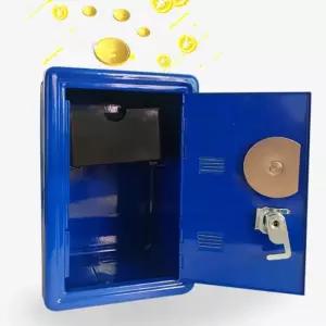 소형 비밀 현금 보관함 사무용 금고 케이스철재 다용도 출납기 관리함 금전 사물함 보물상자 디지털 안전