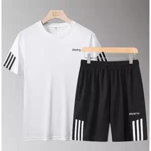 빅 사이즈 스포츠 트레이닝 반팔 반바지 세트헬스 헬스복 운동 장옷 단체운동 헬스 남성