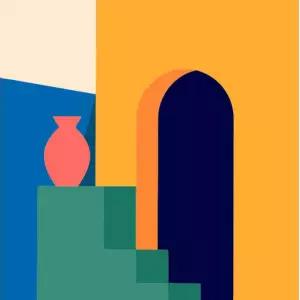 하모니아트 DIY 유화그리기 세트 20x20 빛과 구조페인팅 그리기 DIY명화그리기 그림그리기 DIY키트 취미생