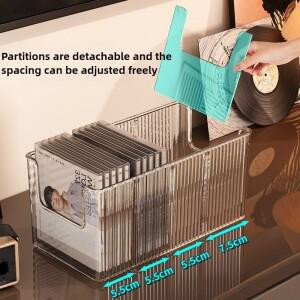 CD 디스크 랙 데스크탑 블랙 비닐 레코드 마그네틱 테이프 디스플레이 스토리지 컬렉션 앨범 박스